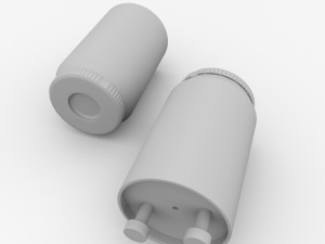 fluorescent starter 3D 모델