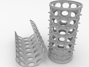 hair roller Modèle 3D