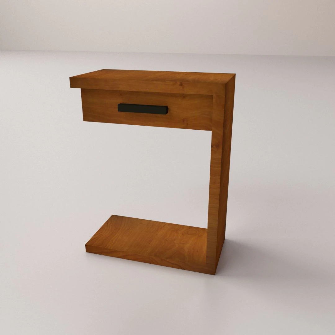 side table 3D Model .c4d .max .obj .3ds .fbx .stl .blend