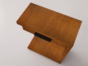 side table Modèle 3D