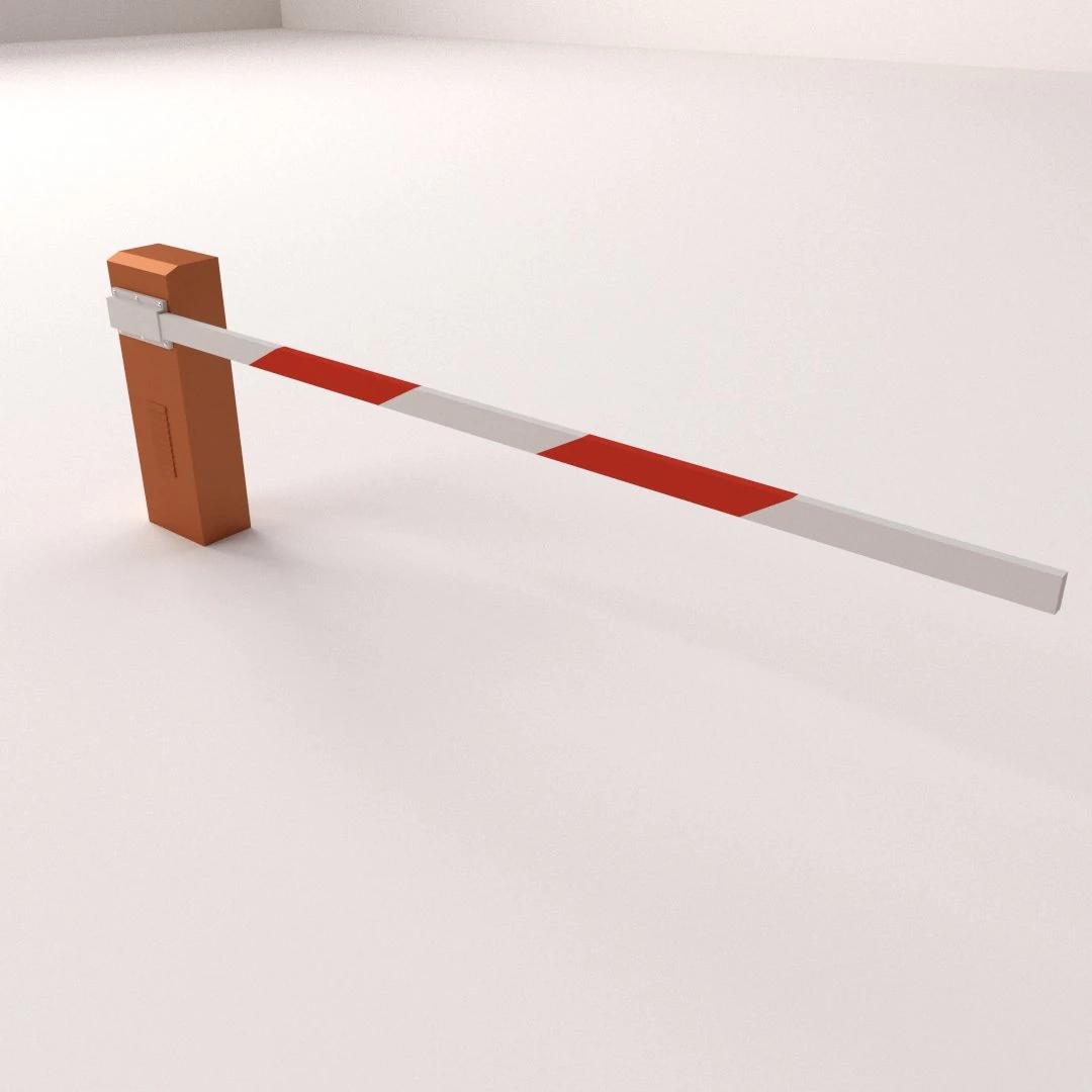 boom gate 3D Model .c4d .max .obj .3ds .fbx .stl .blend 