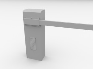 boom gate Modelo 3D