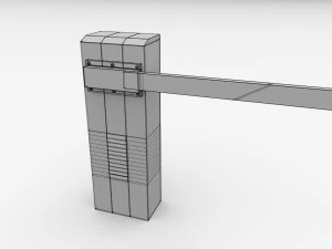 boom gate 3D Model