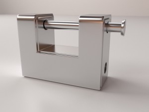 padlock v2 Modelo 3D