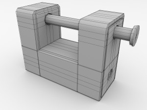 padlock v2 3D Model