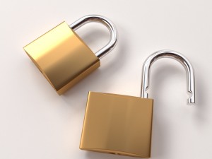padlock Modelo 3D