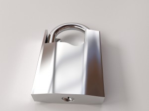 padlock v3 3D Model