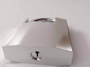 南京錠 v3 3Dモデル