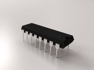 microchip 3D मॉडल