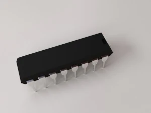 microchip 3D Model