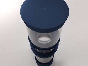 protein skimmer 3Dモデル