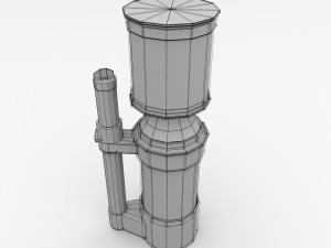 protein skimmer 3Dモデル