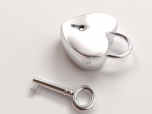 heart lock 3D Model