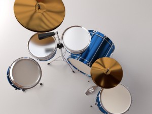 drum kit 3D Модель