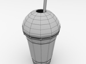 dome disposable cup 3D Model