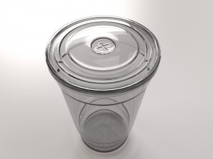 disposable cup 3D Модель
