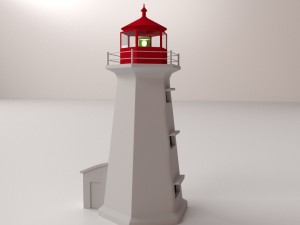 lighthouse 3D-Modell