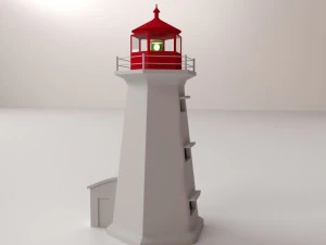 phare Modèle 3D