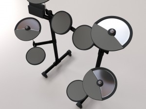 electronic drum 3D Model