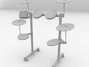 electronic drum 3D Model