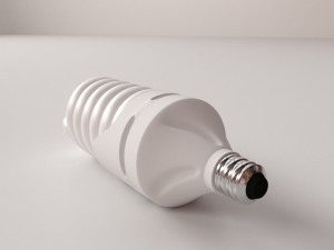 spiral bulb 3D Model