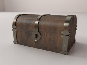 treasure chest 3D-Modell