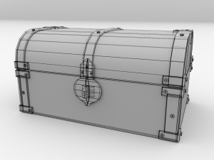 treasure chest 3D Model