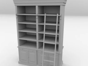 bookcase v2 3D Model