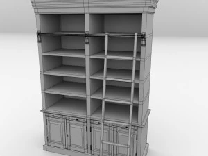 bookcase v2 3D Model