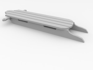 sled 3D Модель