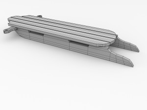 sled 3D Модель