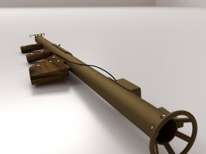 m1 bazooka 3D Model