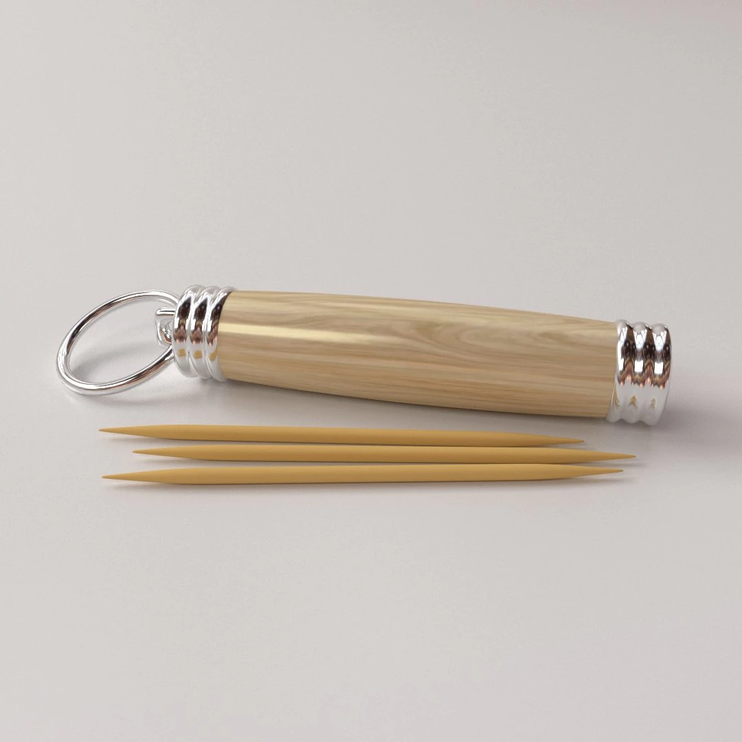 toothpick holder 3D Model .c4d .max .obj .3ds .fbx .stl .blend 