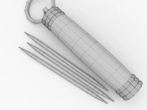 toothpick holder 3D Model