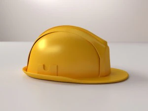 helm konstruksi Model 3D