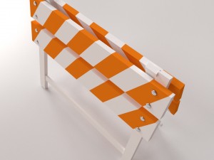 safety barrier 3D Модель