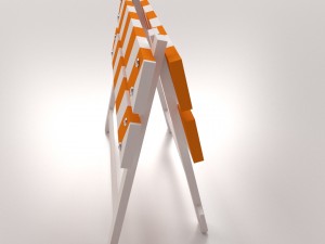 safety barrier 3D Модель