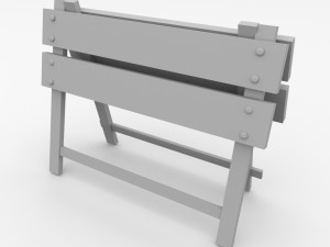 safety barrier 3D Модель