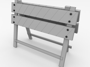 safety barrier 3D Модель