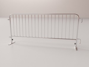 crowd barrier 3D Model