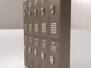 locker v2 Model 3D