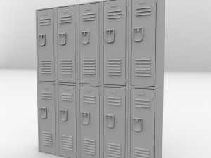 locker v2 Model 3D