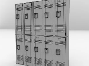 locker v2 3D Model