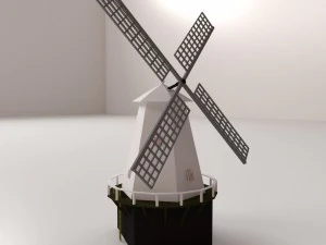 yel değirmeni 3D Model