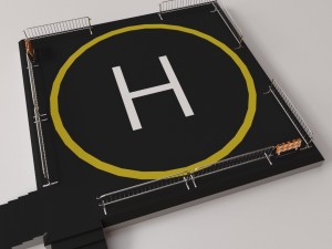 helipad 3D 模型
