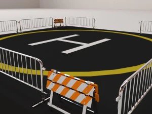 helipad 3D Model