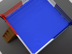 boxing ring 3D Model