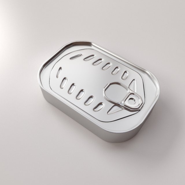 sardine can Modèle 3D .c4d .max .obj .3ds .fbx .stl .blend 
