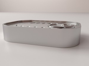 sardine can Modèle 3D