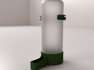 bird auto drinker 3D Model
